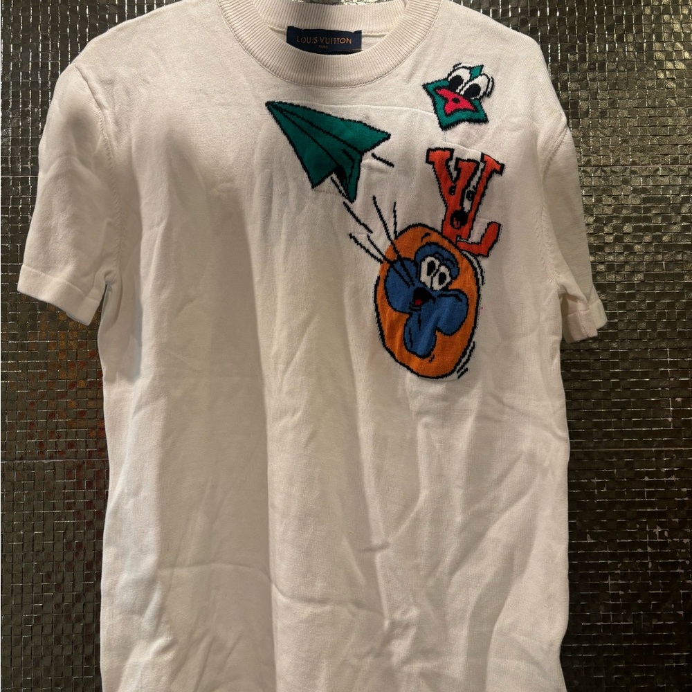 Louis Vuitton S/S24 knit arrows tshirt